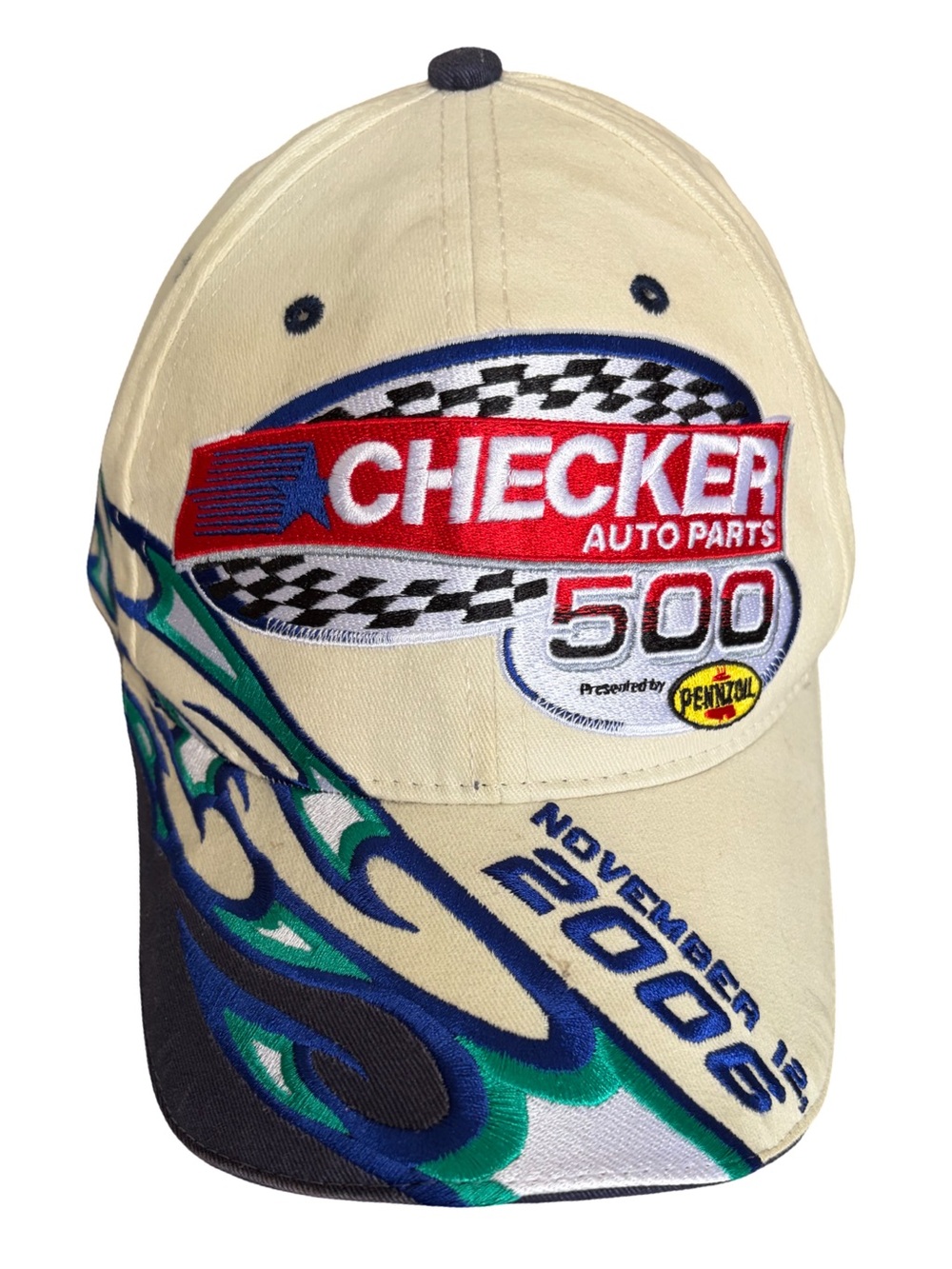 Vintage NASCAR Checker Auto Parts 500 Phoenix International Raceway Hat